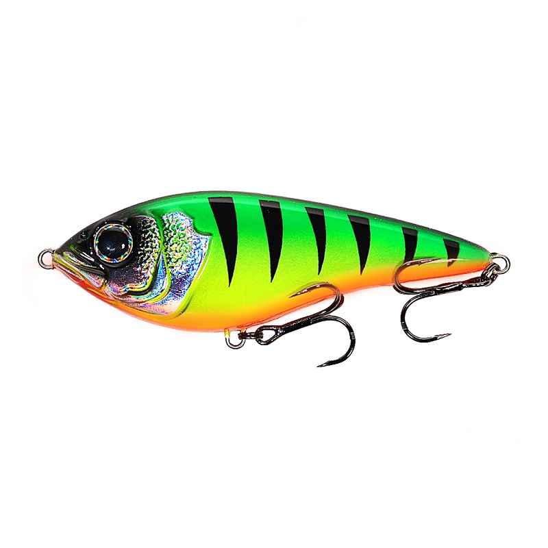 Wobler Kraken Swimmer Jerk Fire Tiger 12cm 58g Slow Sinking