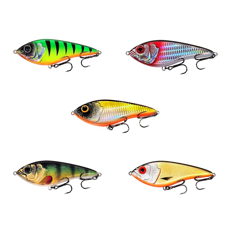 Zestaw Kraken Swimmer Jerk 12cm 58g Slow Sinking 5szt